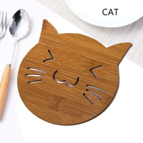 Cartoon Coasters Cup Carriers For Drinks Table Placemats Wood Drink Drinking Coaster Coffee Mug Rack Coffee Cup Stand Cup Coaster Wood Cup Wooden (size: B)