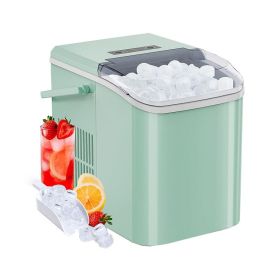 Portable Countertop Ice Maker for Home/Office (Type: Ice Maker, Color: Green)